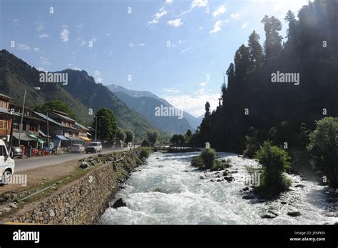 Pahalgam To Chandanwari Amarnath Yatra Jammu Kashmir India Asia