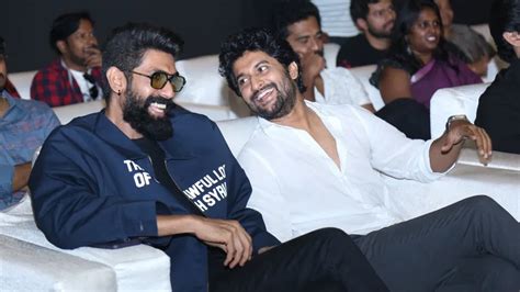 Nani Rana Daggubati Hilarious Reaction After Watching His Av King