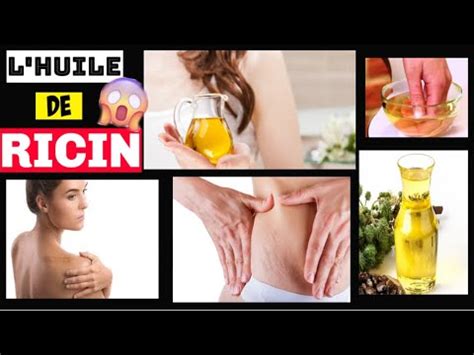 L HUILE DE RICIN LES 10 BIENFAITS ET VERTUS YouTube