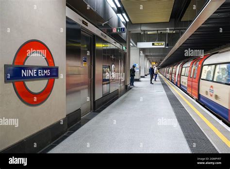 London Underground Newly Opened Nine Elms Station On The Northern Line