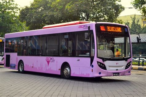 GoKL City Bus Free City Bus In Kuala Lumpur District Green Purple