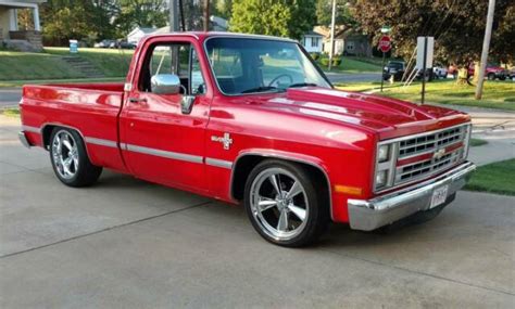 1985 2wd Short Bed Chevy C 10 Silverado Square Body For Sale