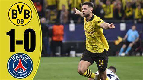 Borussia Dortmund Vs Psg Hasil Liga Champions Tadi Malam Youtube