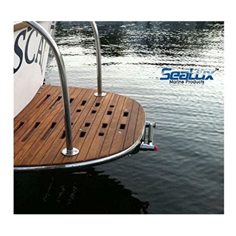 Sealux Stainless Steel Pop N Lock Boarding 3 Step Under Mount Sliding