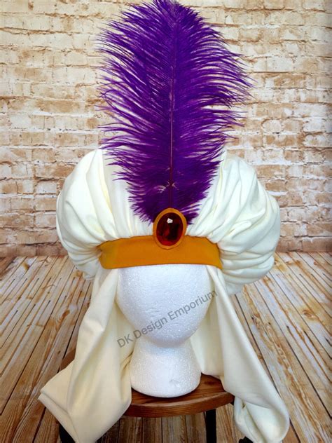 Arabian Prince Turban Prince Ali Inspired Hat Aladdin Inspired Cosplay