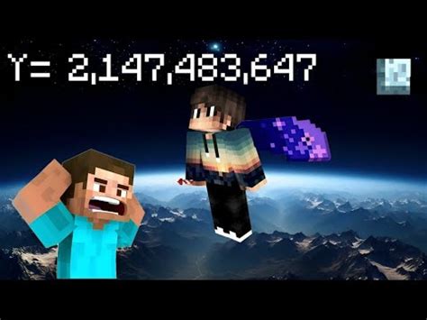 I Reached To Highest World Height Limit In Minecraft Hardcore Hindi