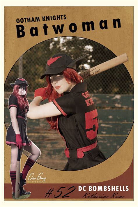 Batwoman Baseball Card By Oreparma On Deviantart