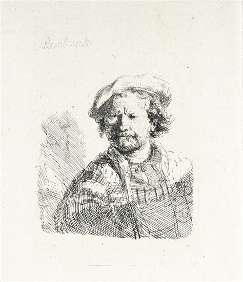 Sold Price Rembrandt Harmensz Van Rijn Selbstbildnis Mit Der