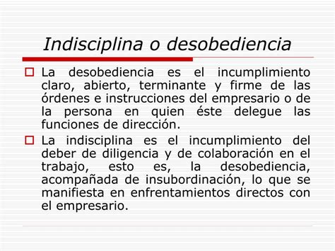 Ppt Despido Disciplinario Powerpoint Presentation Free Download Id