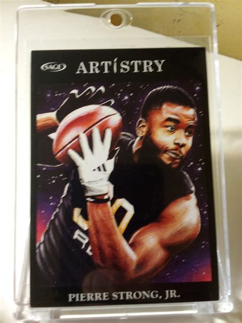 Pierre Strong Jr 106 Prices Rookie 2022 Sage Artistry Football Cards