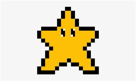 Mario Star Super Mario Star Pixel 1200x1200 Png Download Pngkit