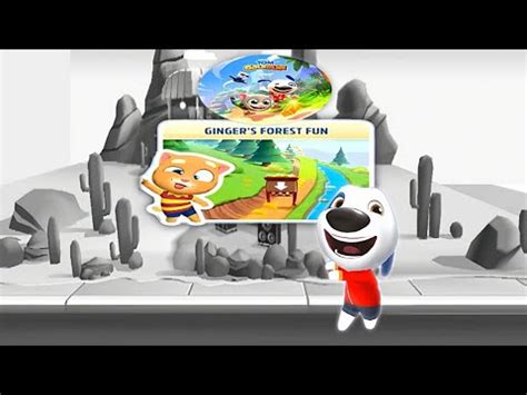 New Update Talking Tom Gold Run Earth Day Unlock Ginger Forest Fun