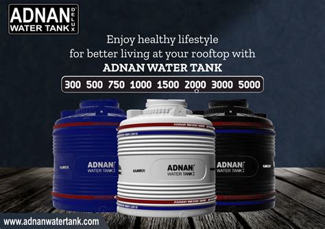 Adnan White Ltr Plastic Water Storage Tank Triple Layer At Rs