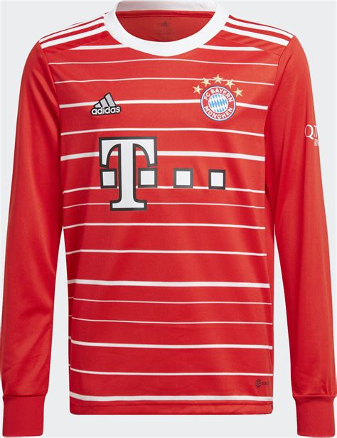 Adidas Fc Bayern M Nchen Trikot Kinder Langarm Ab