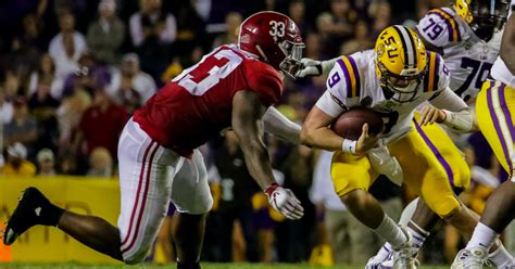 No. 2 Alabama opens as touchdown betting favorite over No. 1 LSU