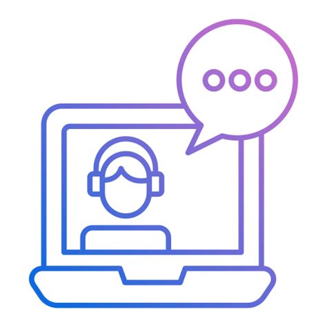 consultation generic gradient icon