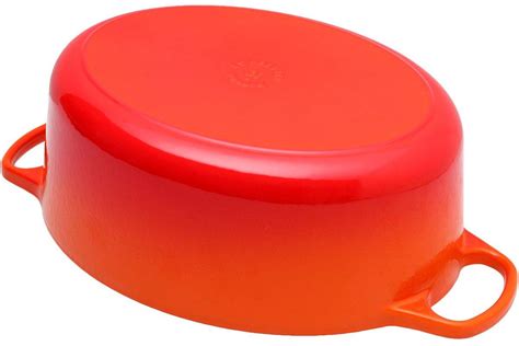 Le Creuset Cocotte Cazuela Ovalada Cm L Naranja Compras Con