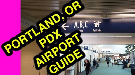 Portland International Airport Pdx Tour Airporttour Youtube