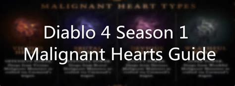 Diablo 4 Season 1 Malignant Hearts How To Use Salvage Craft And Farm