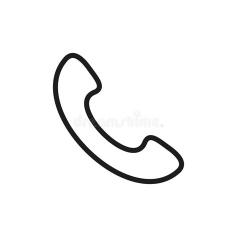 Telephone Handset Icon Eps Stock Illustrations Telephone Handset