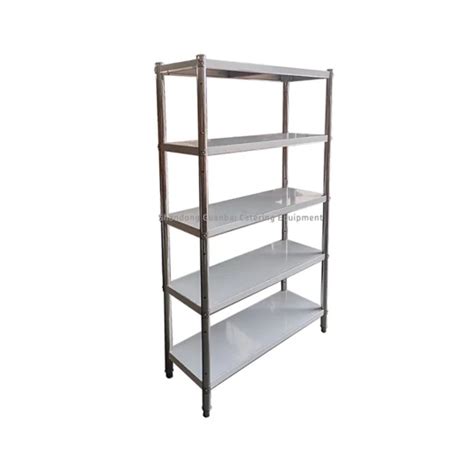 Sales Promotional Shelving Four Shelves Stainless Steel Kitchen Rack As