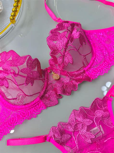 CONJUNTO 9918 SEM BOJO ARO ROSA PINK Império Lingerie