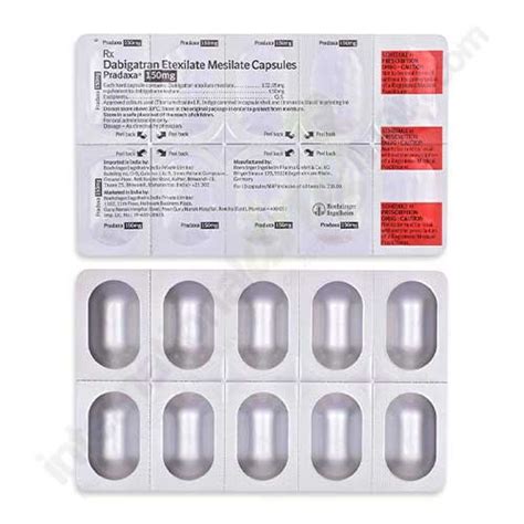 Buy Dabigatran Etexilate Mesilate 150mg Capsule At Cheap Idm