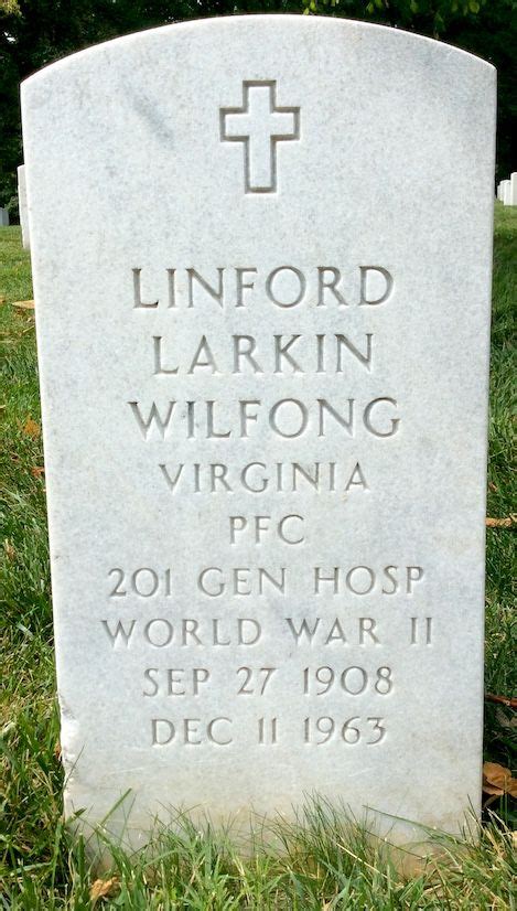 Linford Larkin Wilfong Sr 1908 1963 Find A Grave Memorial