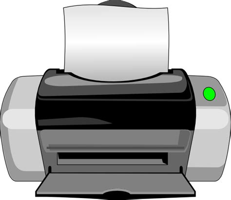 Inkjet Printer Clip Art At Vector Clip Art Online Royalty Free And Public Domain