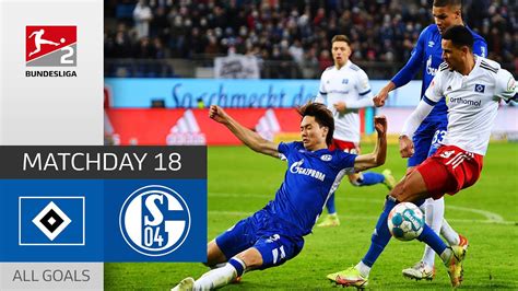 Strong Fight In Hamburg Hamburger SV FC Schalke 04 1 1 Highlights