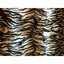 Tissu Fausse Fourrure Tigre A