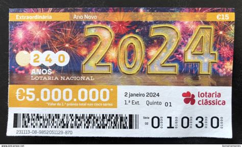 Billets De Loterie H X Lottery Ticket Portugal Feliz Ano