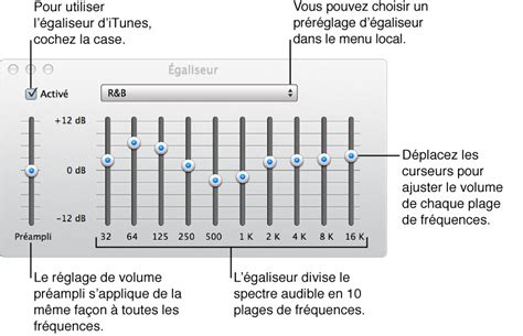 Comment regler egaliseur iphone La réponse est sur Admicile fr