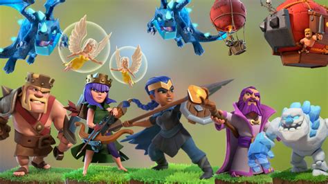 Clash Of Clans Clash Of Clans Town Hall 13 Queen Charge Electro