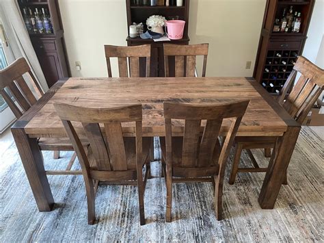 Rustic Dining Room Table