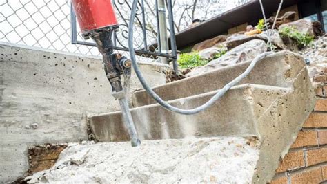 How To Break Up Concrete Steps 4 Best Ways