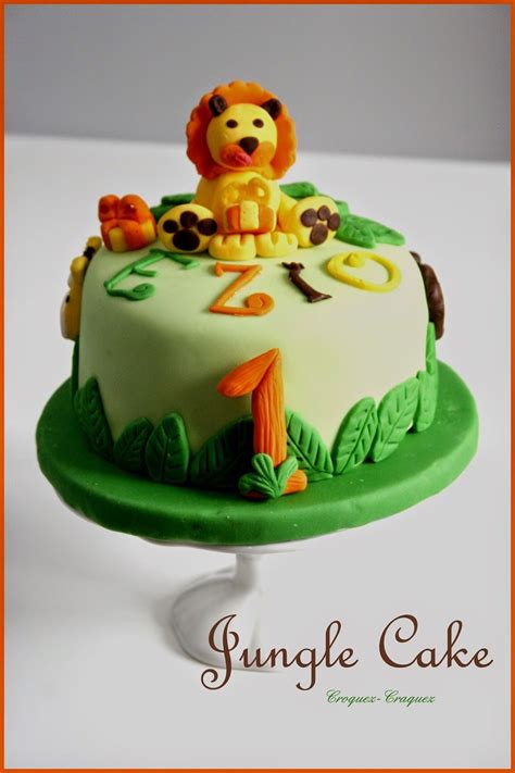 Croquez Craquez Jungle Cake Recette Gateau Anniversaire Gâteau