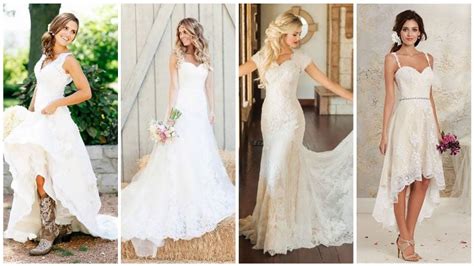 6 Types Of Casual Wedding Dresses For Brides