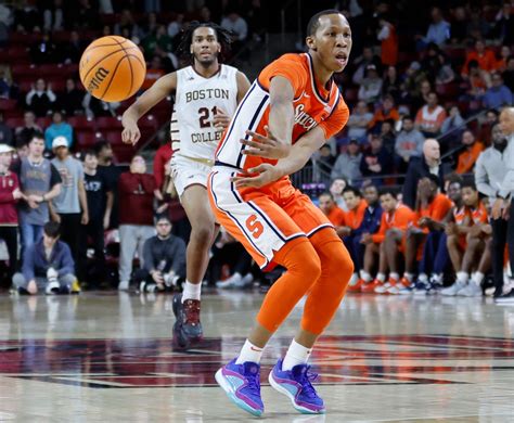 Syracuse Basketball Box Score At Boston College