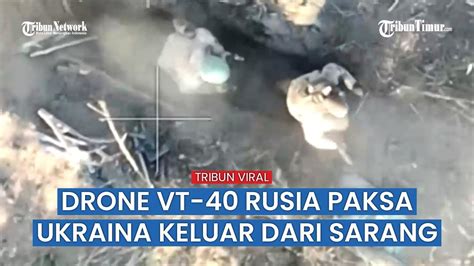 Detik Detik Drone Kamikaze VT 40 Rusia Berburu Personel Militer Ukraina