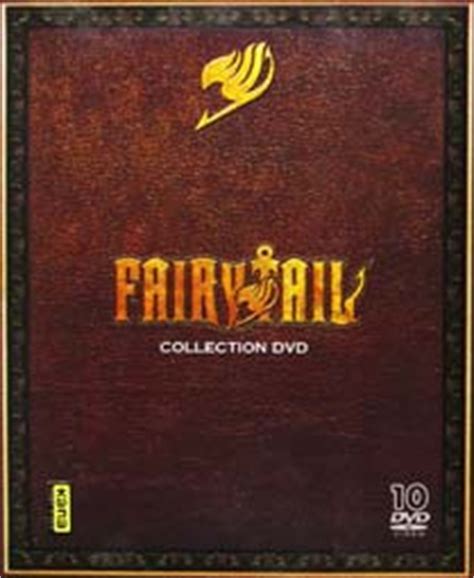 Fairy Tail en édition collector et intégrale DVD