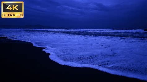 Ocean Waves Sounds For Deep Sleeping Nighttime Ocean For Stress