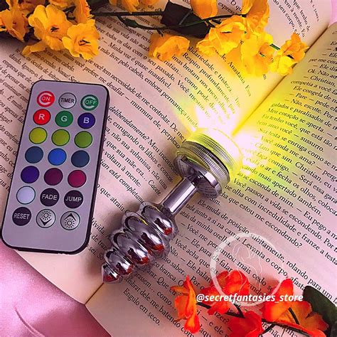 PLUG ANAL ESCALONADO DE METAL LED Secret Fanstasies