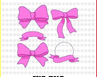 Pink Bows PNG Coquette Home Decor Bow Collage PNG Girly Girl Pink