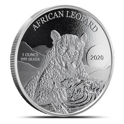 2020 Republic Of Ghana African Leopard 1 Oz Silver Coin Provident Metals