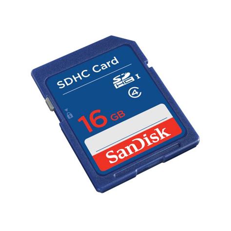 Sandisk Sdhc Secure Digital High Capacity Memory Card 16gb By Office