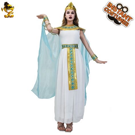 Ladies Egyptian Queen Of The Nile Cleopatra Costume Adults Sexy Egypt