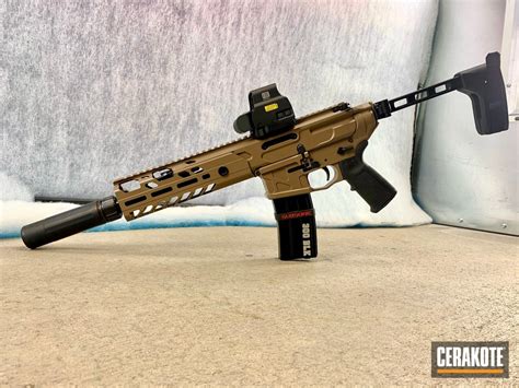 Sig Sauer Mcx Cerakoted Using M17 Coyote Tan Cerakote