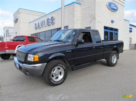 Deep Wedgewood Blue Metallic Ford Ranger Xlt Supercab X