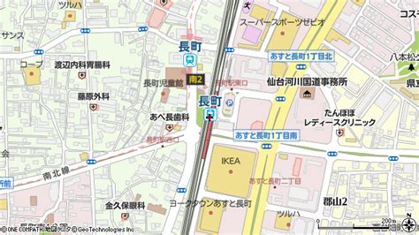 長町駅（宮城県仙台市太白区）の地図・口コミ・周辺情報│マピオン駅・路線